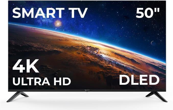 ТРИКОЛОР H50U5500SA UHD 4K SMART TV Android Безрамочный