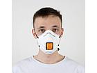 Респиратор JETA SAFETY JM-7622 формов. с клап. FFP2 R D (до 12 ПДК), фото 6