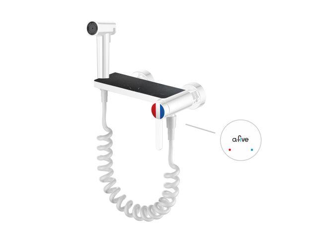 Смеситель для биде (Lt) D35, серия Lotus белый, a-five