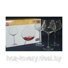 CINDY 40754/570 - Набор бокалов для вина 6 шт. по 570 мл "Bohemia" Чехия
