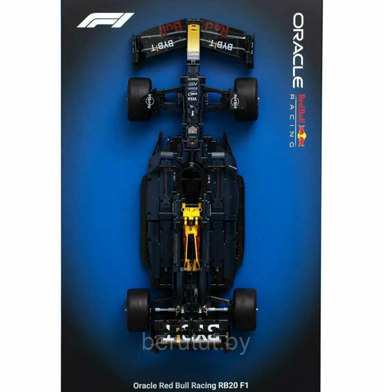 Рамка настенная для конструктора Formula 1 Oracle Red Bull RB20