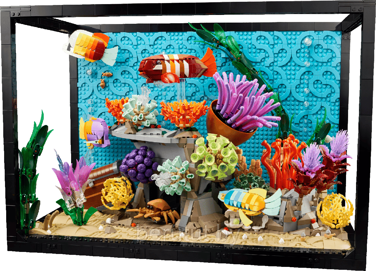 Конструктор Icons "Тропический аквариум" 4154 деталей аналог Lego