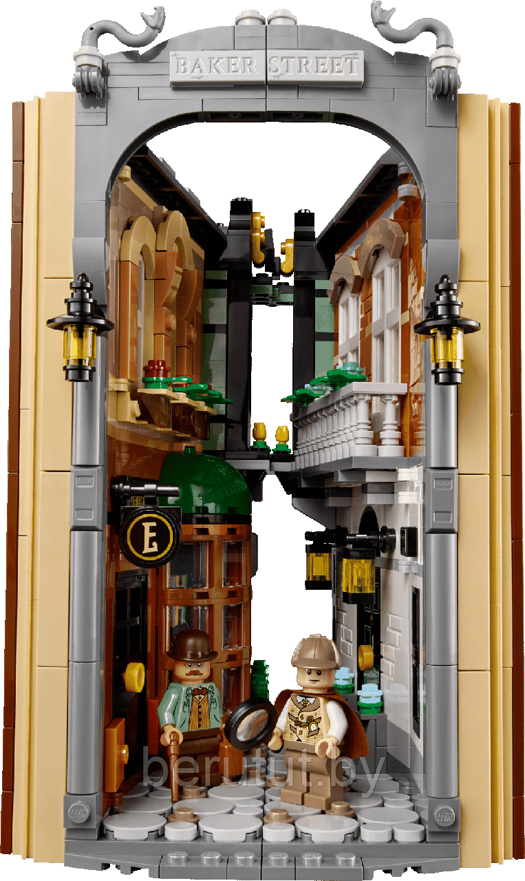 Конструктор Icons «Шерлок Холмс: книжный уголок» 1359 деталей аналог Lego