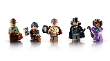 Конструктор Icons «Шерлок Холмс: книжный уголок» 1359 деталей аналог Lego, фото 5