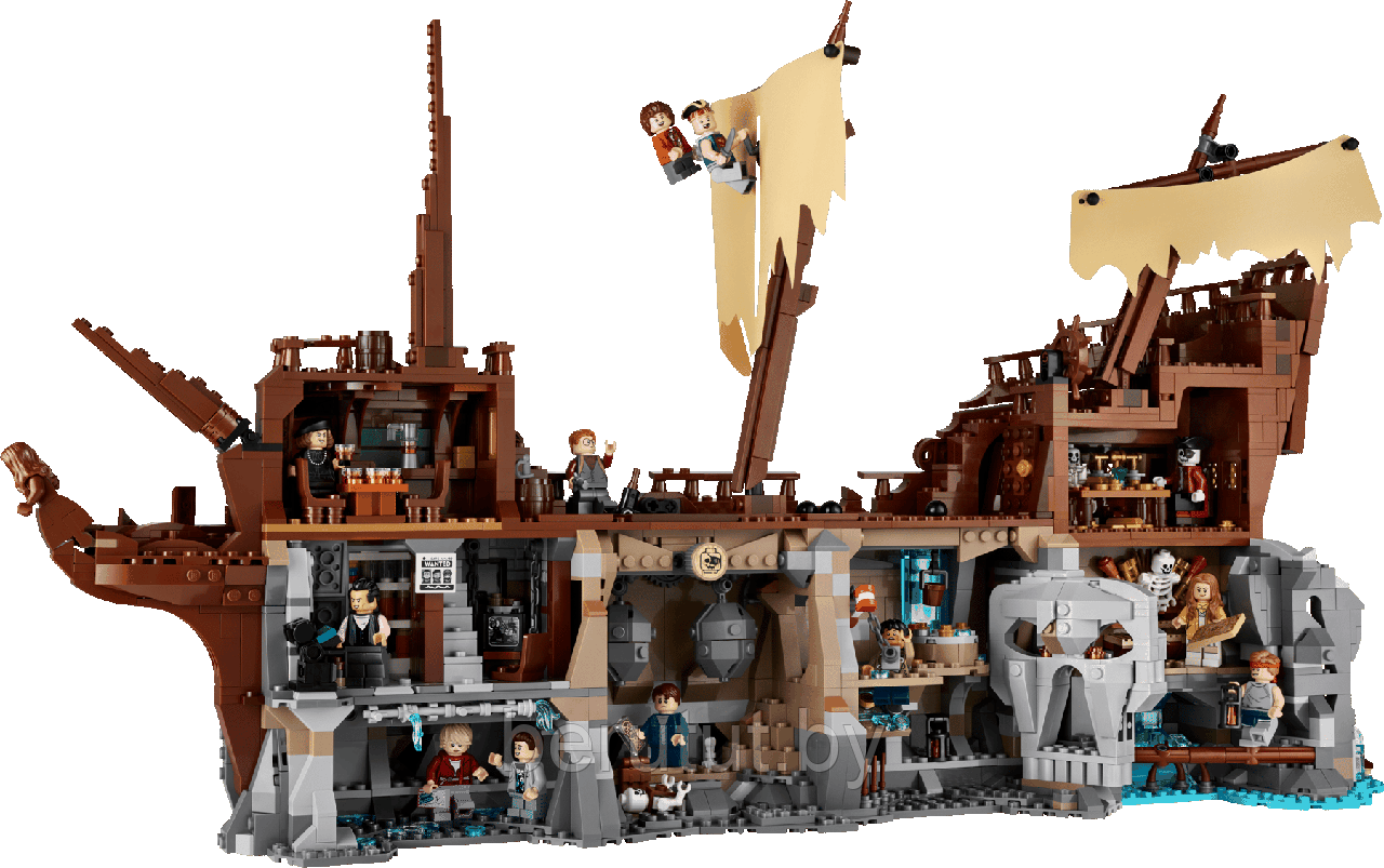 Конструктор Ideas «Балбесы: пещера пиратов» 2912 деталей аналог Lego