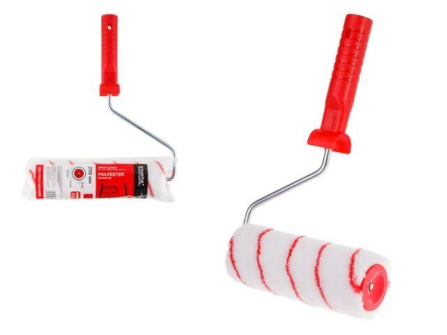 Валик "POLYESTER" 48-250мм с ручкой 8мм STARTUL MASTER