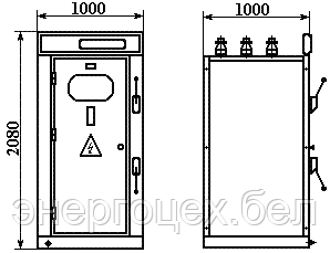 Камеры с автогазовыми выключателями серии КСО-366, КСО-394М - фото 1 - id-p36351072