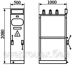 Камеры с автогазовыми выключателями серии КСО-366, КСО-394М - фото 2 - id-p36351072