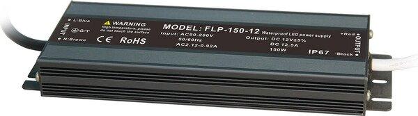 Блок питания для светодиодной ленты Gauss 150W 24V IP67 / 202022150