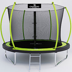 Батут Calviano Inside Master Green 312 см - 10ft (внутренняя сетка, с лестницей)