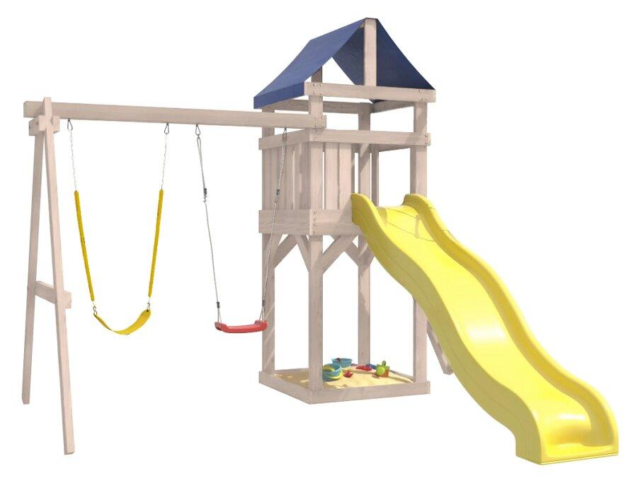 Игровой комплекс National Tree Company с гибкими качелями IgroWoods ДКНП-11