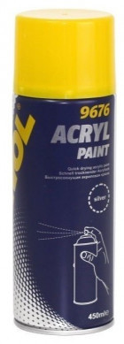 - Mannol Acryl Paint Silver 9676 Краска акрил серебро 450мл