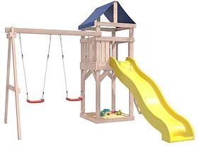 Игровой комплекс National Tree Company с качелями лодочка IgroWoods ДКНП-1