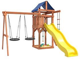 Игровой комплекс National Tree Company с качелями гнездо 60 IgroWoods ДП-6