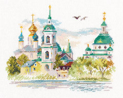 Набор для вышивания крестом "Ростов Великий. Спасо-Яковлевский монастырь"