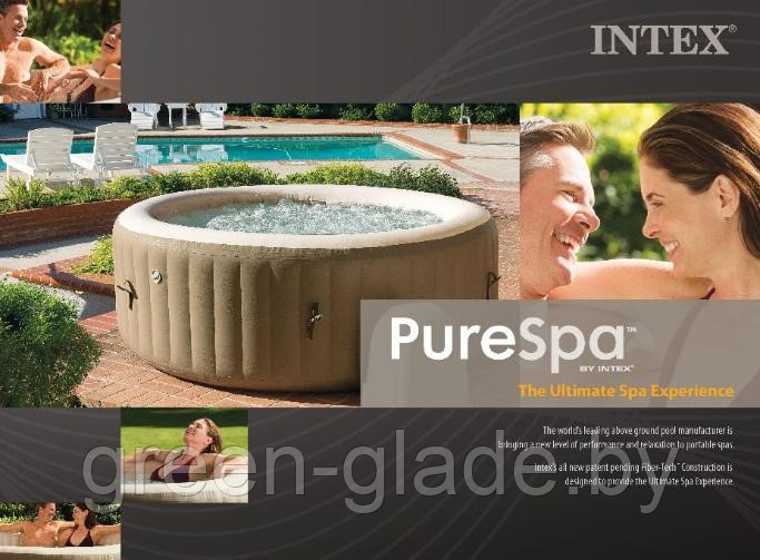 Надувное джакузи Intex 28404 PureSpa Bubble Therapy191x71 - фото 2 - id-p7984374