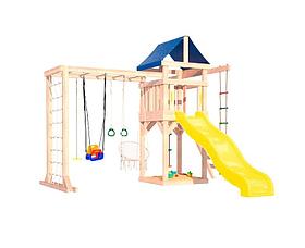 Игровой комплекс National Tree Company с рукоходом подвесным креслом и качелями ДКПМ-12