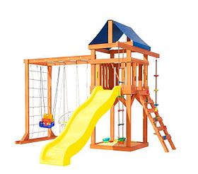 Игровой комплекс National Tree Company с рукоходом подвесным креслом и качелями ДКПМ-11