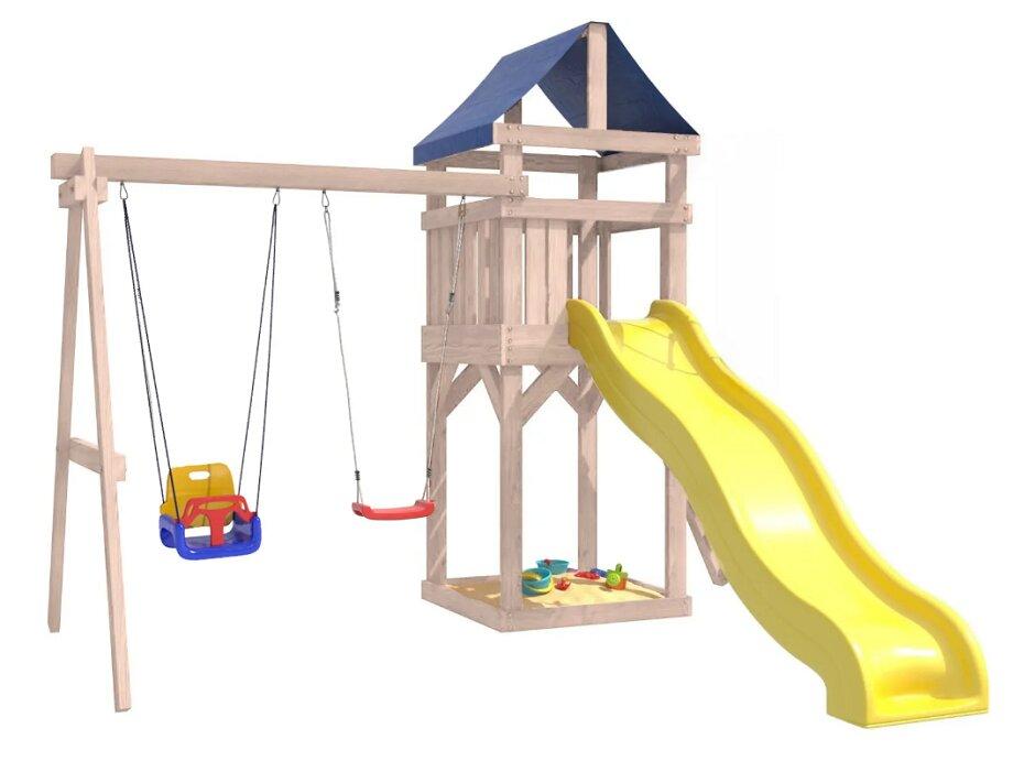 Игровой комплекс National Tree Company с качелями лодочка IgroWoods ДКНП-5