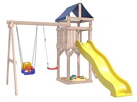 Игровой комплекс National Tree Company с качелями лодочка IgroWoods ДКНП-5
