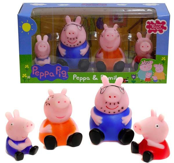 Детский набор игрушек "Семья Свинка Пеппа" Peppa Pig - фото 1 - id-p36384547