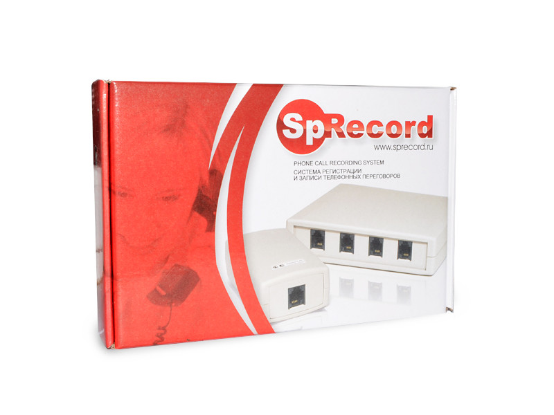 Система записи телефонных разговоров SpRecord A4 - фото 3 - id-p36397442