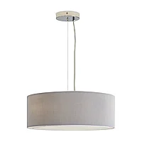 Светильник подвесной Freya Pleating FR5434PL-03GR1, IP20, хром, серый