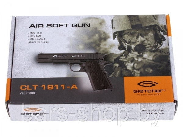 Пистолет Gletcher CLT 1911-A (41869) - фото 8 - id-p36416003