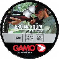 Пули пневматические GAMO Pro Magnum 4,5 мм 0,49 грамма (500 шт.)