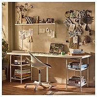 IKEA SPÄND SPÄND Ножка стола с отделением для хранения - белый