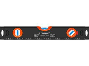 Уровень 400мм STARTUL PROFI (ST2550-040) (угл 90° 180° 45° фрезерованная поверхность, 1 поворотный глазок,