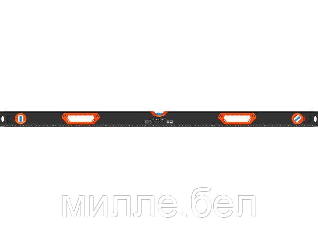 Уровень 1200мм STARTUL PROFI (ST2550-120) (угл 90° 180° 45° фрезерованная поверхность, 1 поворотный глазок,