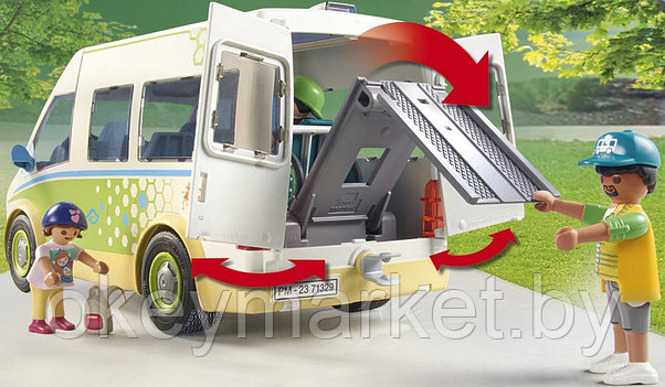 Конструктор Playmobil Школьный автобус 71329, фото 2