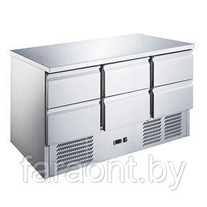 Стол с охлаждаемым шкафом HURAKAN HKN-GNL3TN-222 (368 л)