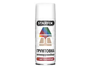 Грунтовка антикоррозийная белый STARFIX 520мл (9003) (Сигнальный белый)