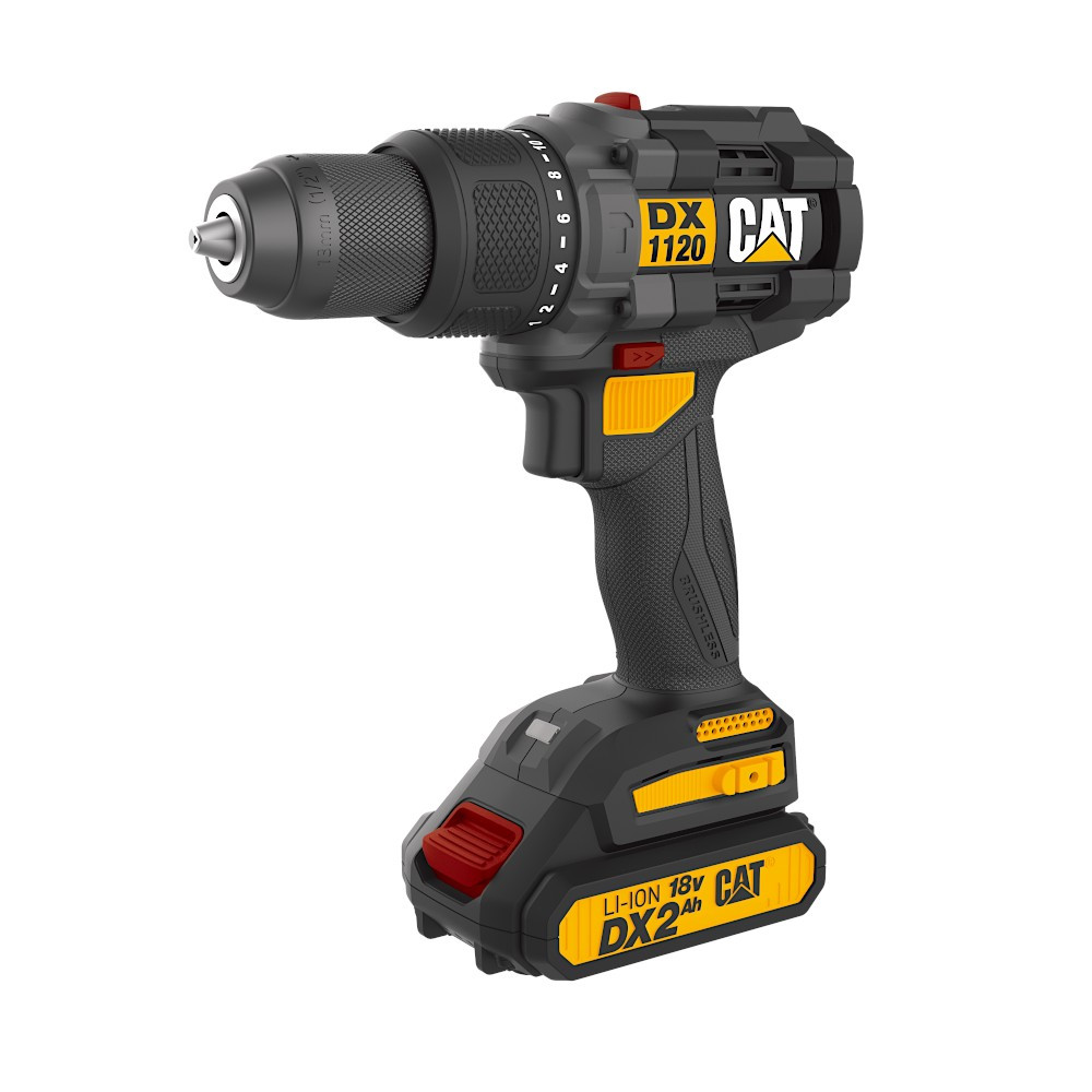 Дрель-шуруповерт ударная аккумуляторная CAT DX1120
