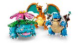 Конструктор Pokémon  "Финальные эволюции Бульбазавра, Чармандра и Сквиртлробот" 6838 деталей аналог Lego, фото 2