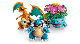 Конструктор Pokémon  "Финальные эволюции Бульбазавра, Чармандра и Сквиртлробот" 6838 деталей аналог Lego, фото 3