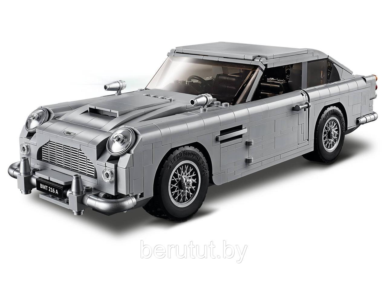 Конструктор Creator Expert Автомобиль Джеймса Бонда от компании "Aston Martin" 1295 деталей аналог Lego