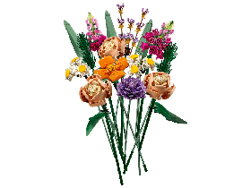 Конструктор Botanicals Букет цветов 756 деталей аналог Lego
