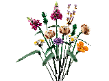 Конструктор Botanicals Букет цветов 756 деталей аналог Lego, фото 5