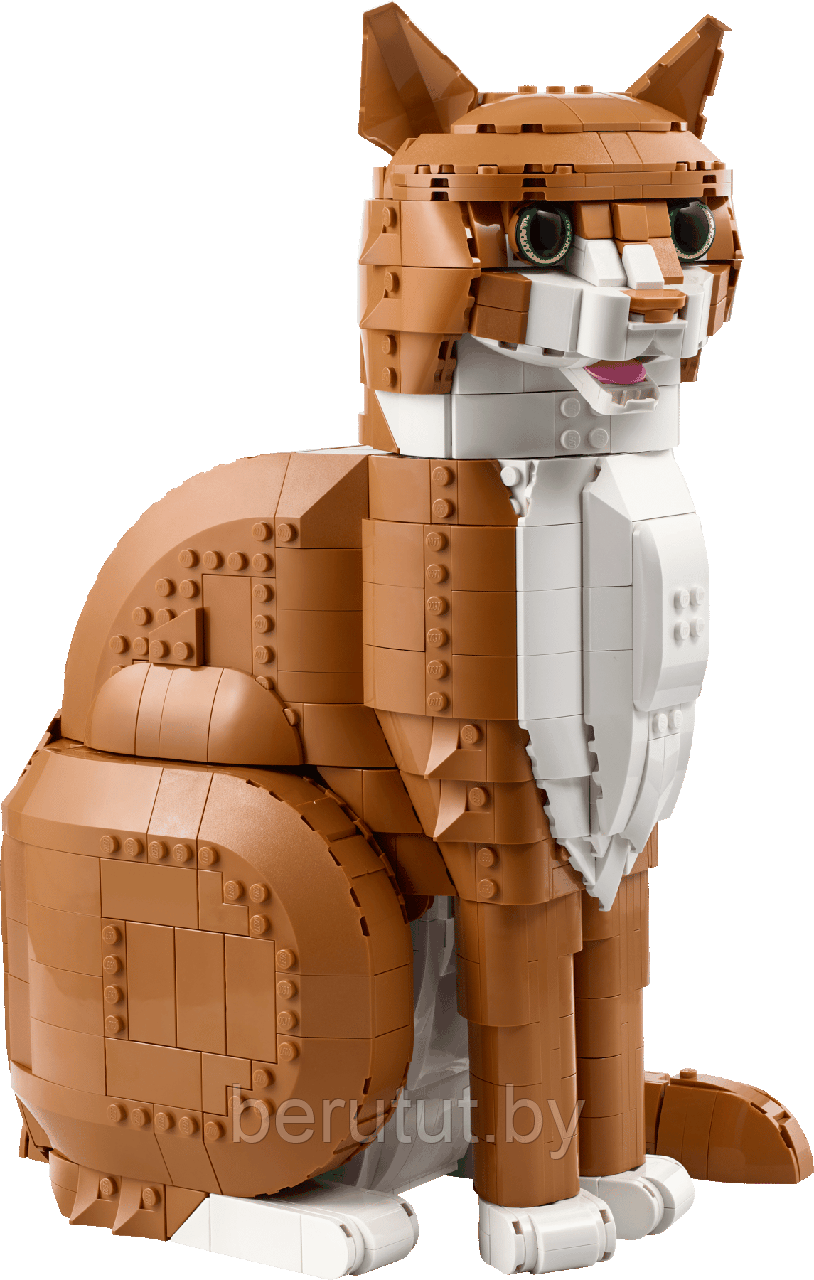 Конструктор Ideas Оранжевый кот 1755 деталей аналог Lego