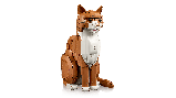 Конструктор Ideas Оранжевый кот 1755 деталей аналог Lego, фото 5