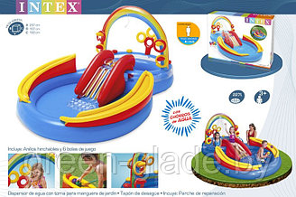 Детский надувной игровой центр Intex 57453 Rainbow Ring Play Center 297x193x135