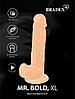 Фаллоимитатор Mr. Bold XL, натуральный, фото 9