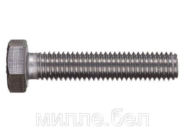 Болт М12х100 шестигр., нерж.сталь (А2), DIN 933 (25 шт в уп.) (STARFIX)