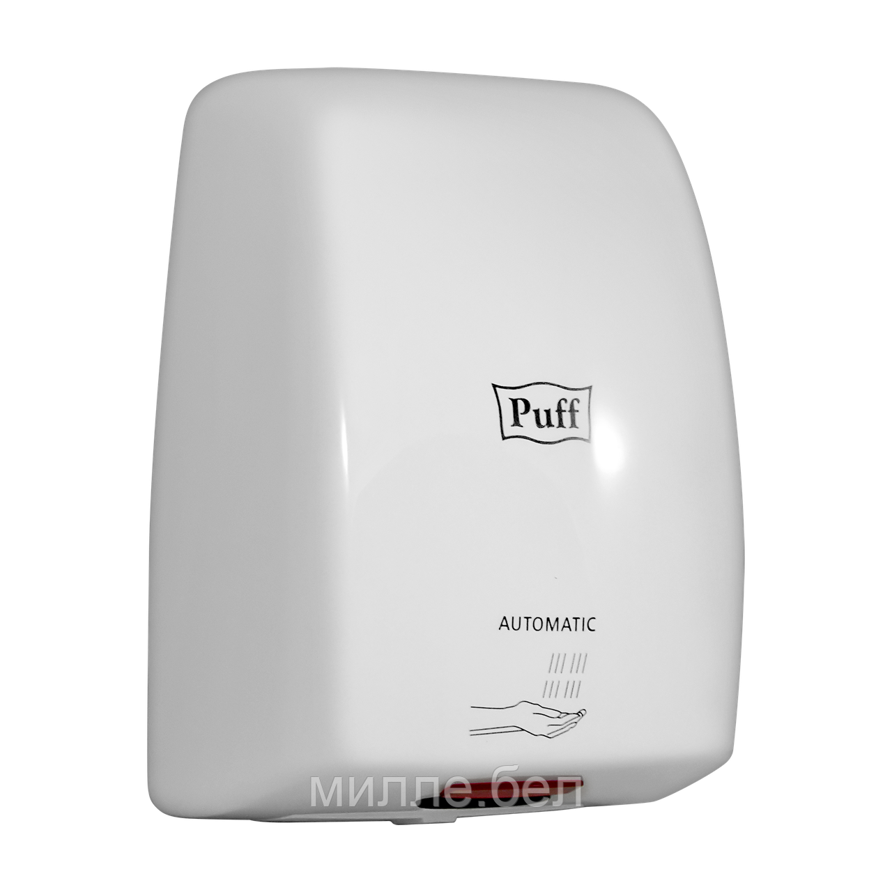 Электросушитель для рук Puff-8815, пластик, белый