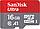 Карта памяти SanDisk Ultra SDSQUAR-016G-GN6MA microSDHC 16GB (с адаптером), фото 2