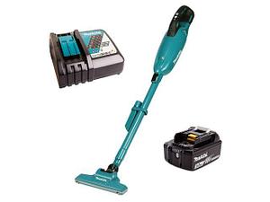 Аккум. пылесос MAKITA LXT DCL284FRF в кор. (ОТГРУЗКА ТОЛЬКО ПО ЭТН/ЭТТН | 18.0 В, 1 акк., 3.0 А/ч, Li-Ion, ЗУ,