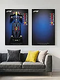 Рамка настенная для конструктора Formula 1 Oracle Red Bull RB20, фото 6